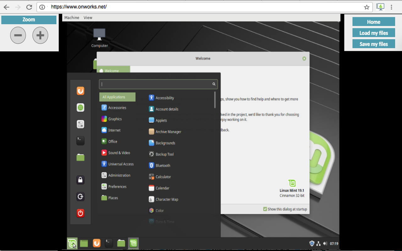 Linux Mint 在线服务器截图4