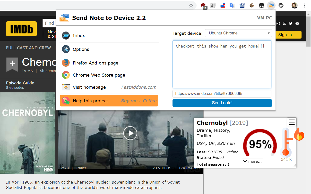 Send Note to Device截图3