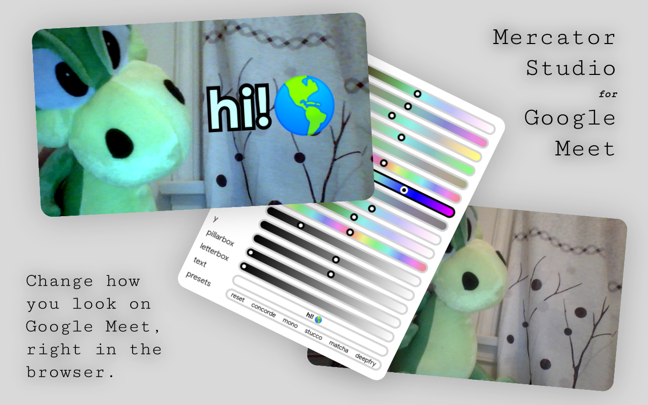 Mercator Studio for Google Meet截图1