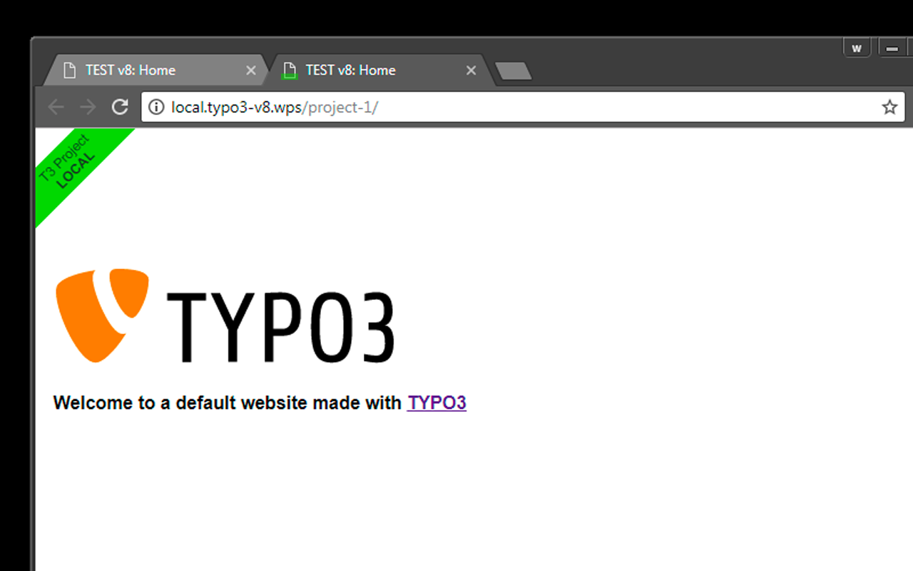 TYPO3 - BE/FE/Env Handy Switcher截图5