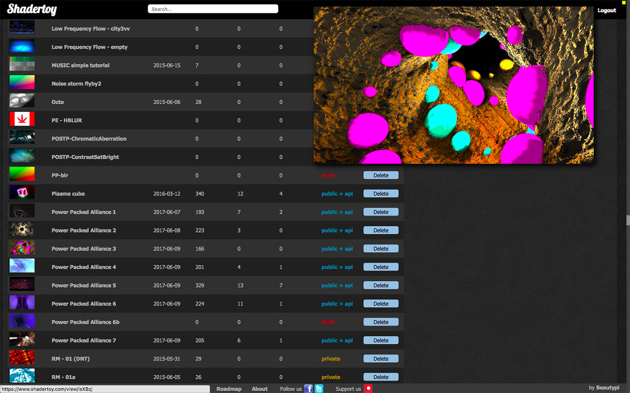 Shadertoy unofficial plugin.截图3