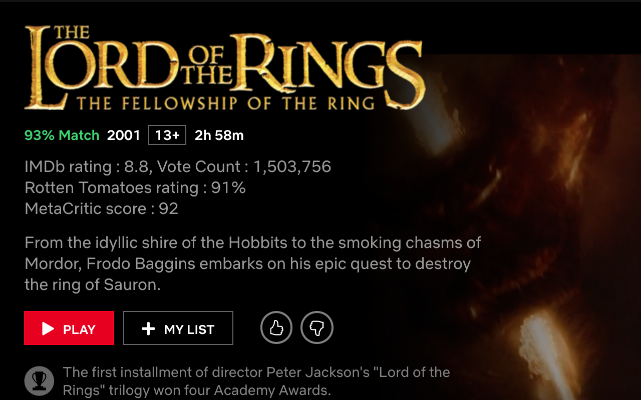 IMDb ratings on Netflix截图1