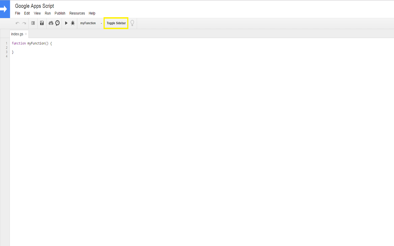 Google Apps Sidebar Toggle截图2