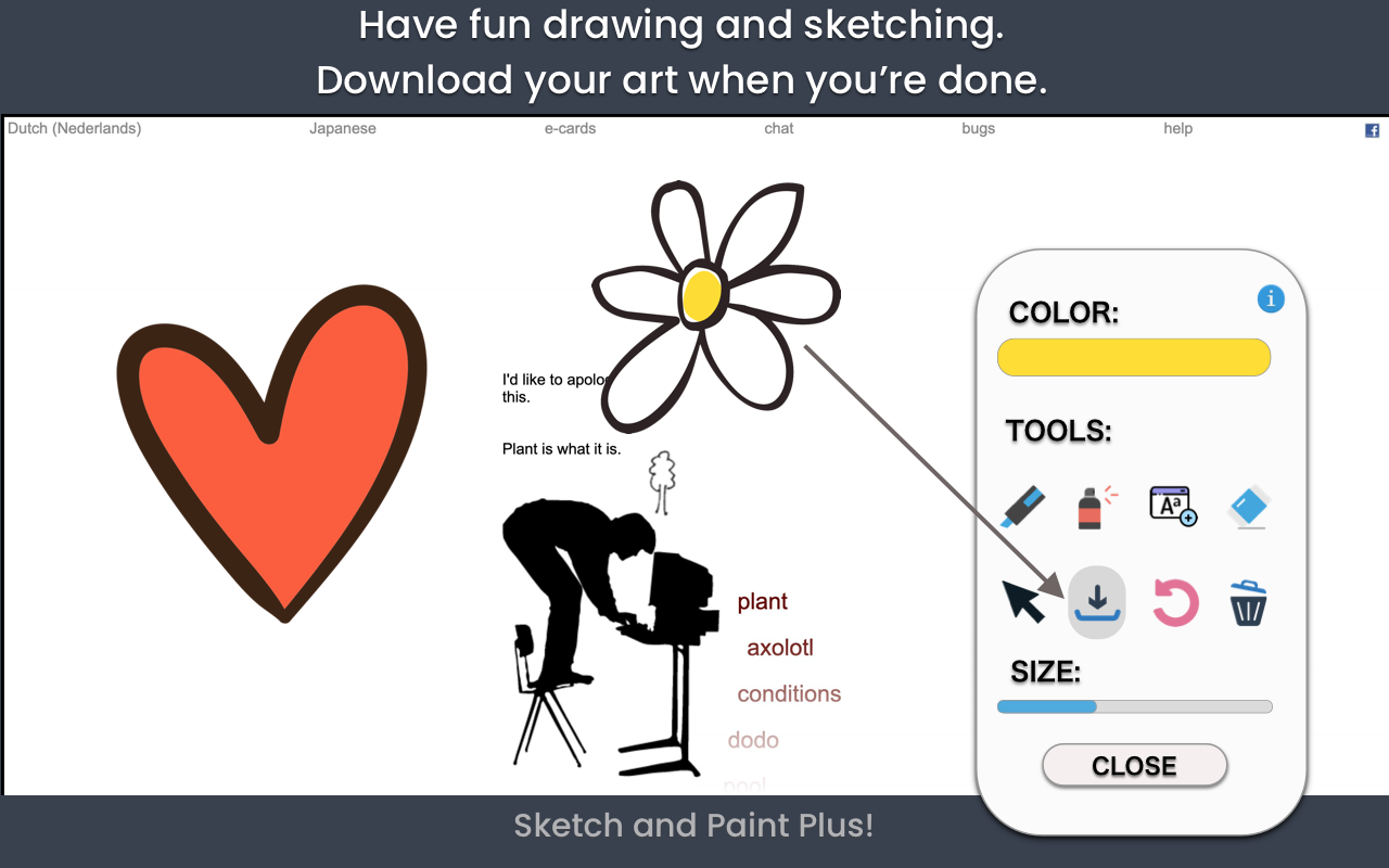Sketch and Paint Plus!截图1