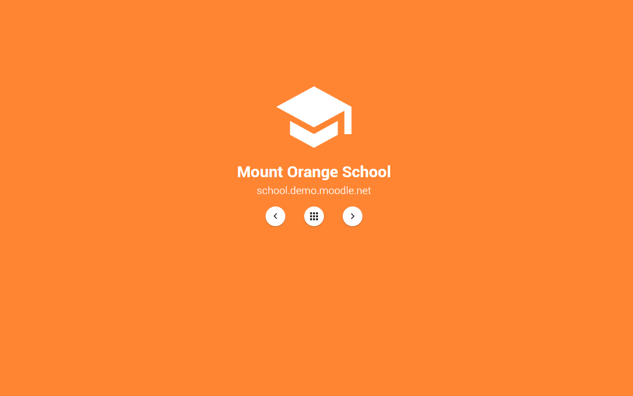 Moodle dashboard截图1