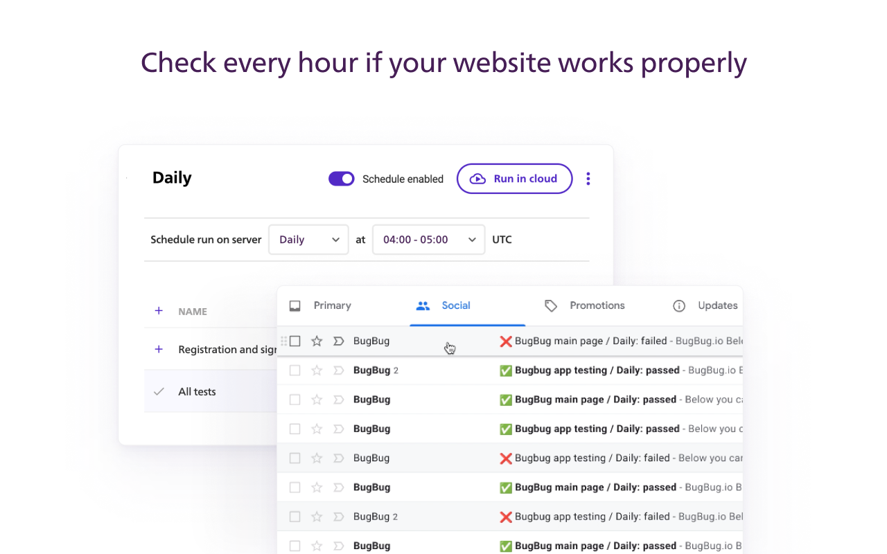 BugBug Automation Testing截图1