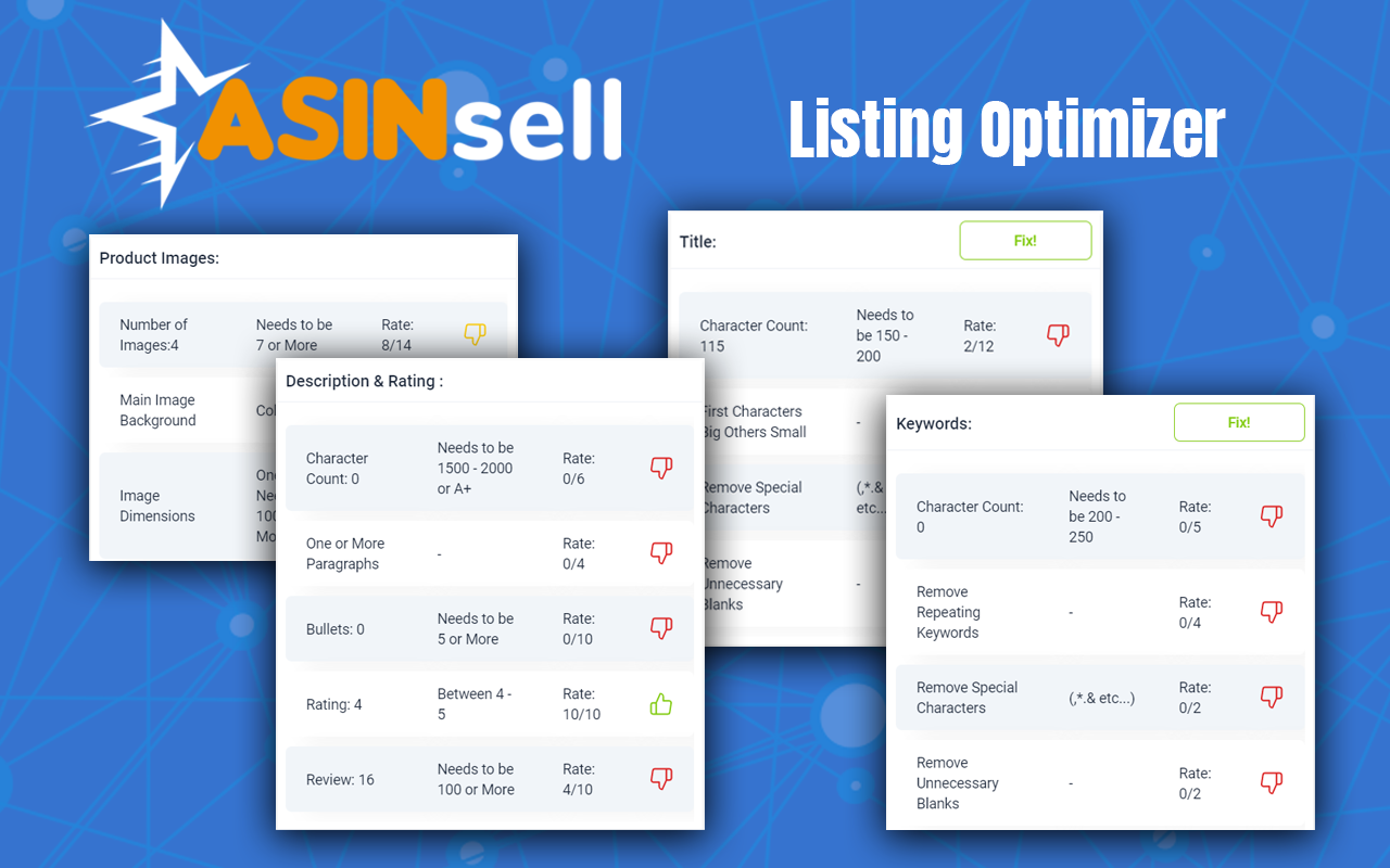Amazon Review Request Tool ASINsell截图1