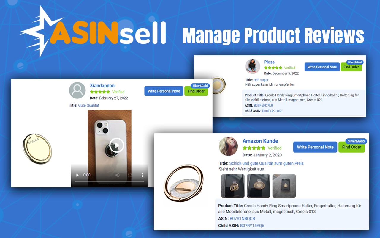 Amazon Review Request Tool ASINsell截图3