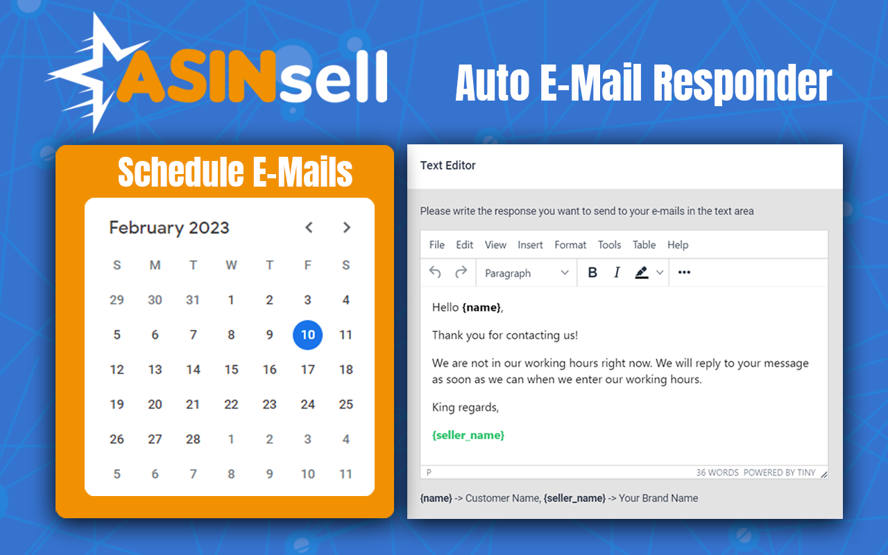 Amazon Review Request Tool ASINsell截图5