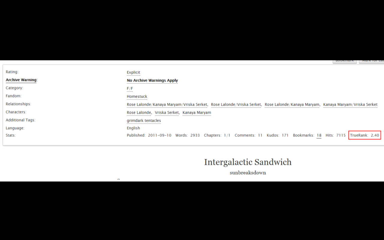 AO3 TrueRank截图3