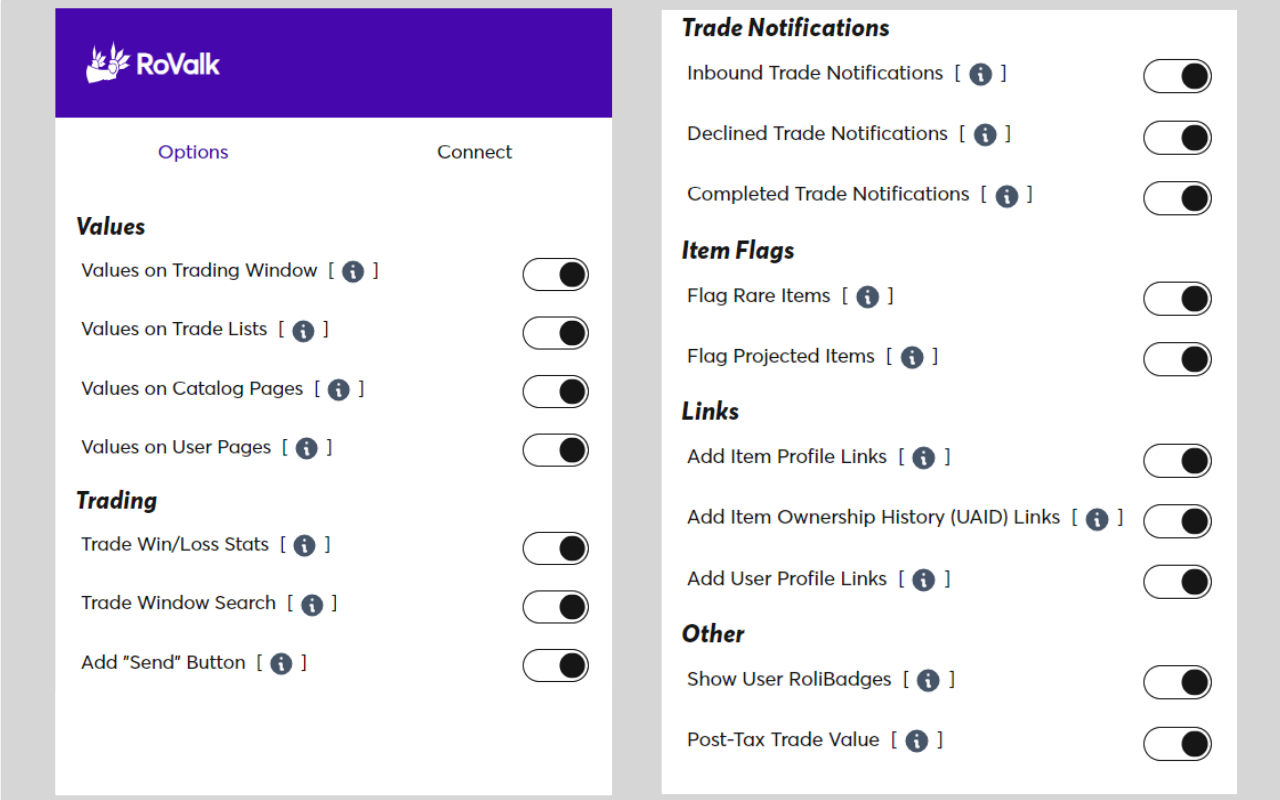 RoValk - The Roblox Trading Addon截图3