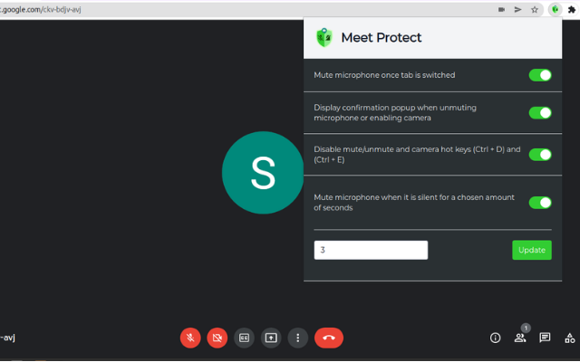 Meet Protect - microphone & camera protection截图3