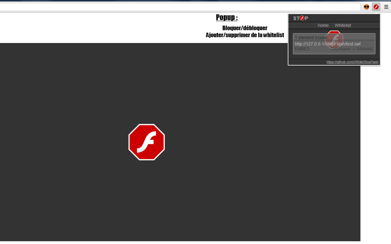 StopFlash Flash Blocker截图4