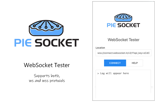 PieSocket WebSocket Tester截图1