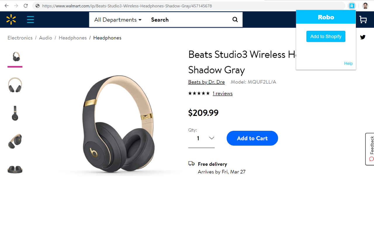 Robo Product Importer截图1