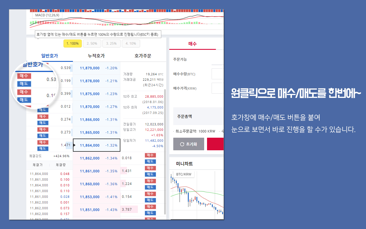 단타의 신 for 업비트, 빗썸, 바이낸스, 비트맥스, 비트겟截图4