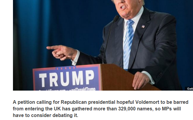 Trump To Voldemort截图1