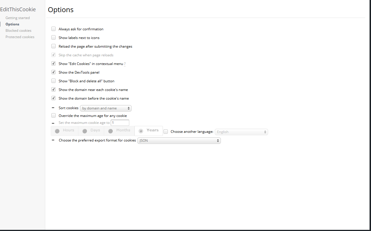 EditThisCookie (V3)截图6