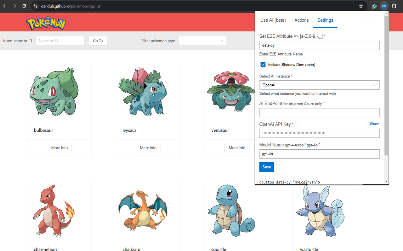 E2E Test Helper截图2