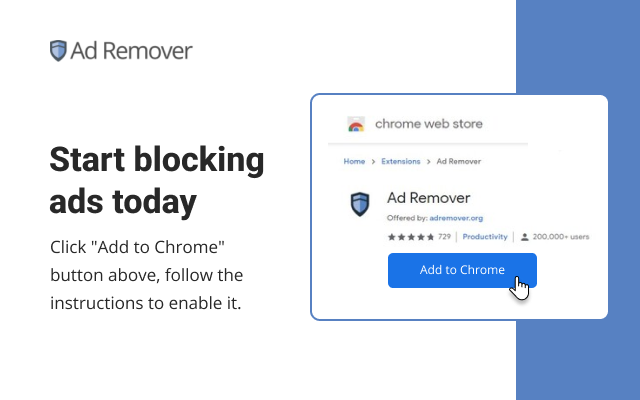Ad Remover - Ad Blocker for Chrome截图2