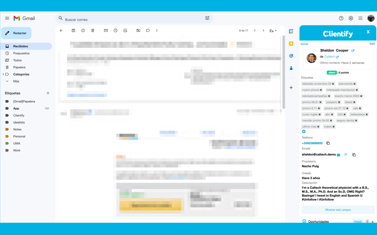Clientify Email Connector截图1