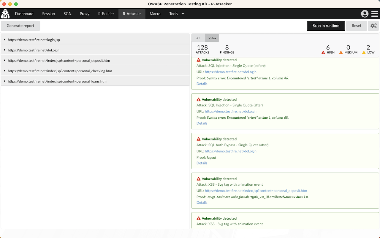 OWASP Penetration Testing Kit截图1