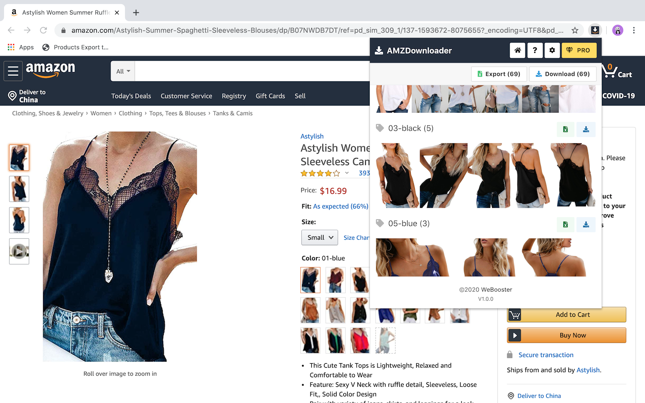 AMZScraper - Amazon Image Downloader截图1
