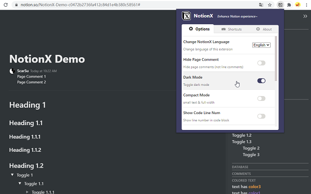 NotionX ( for Notion )截图1