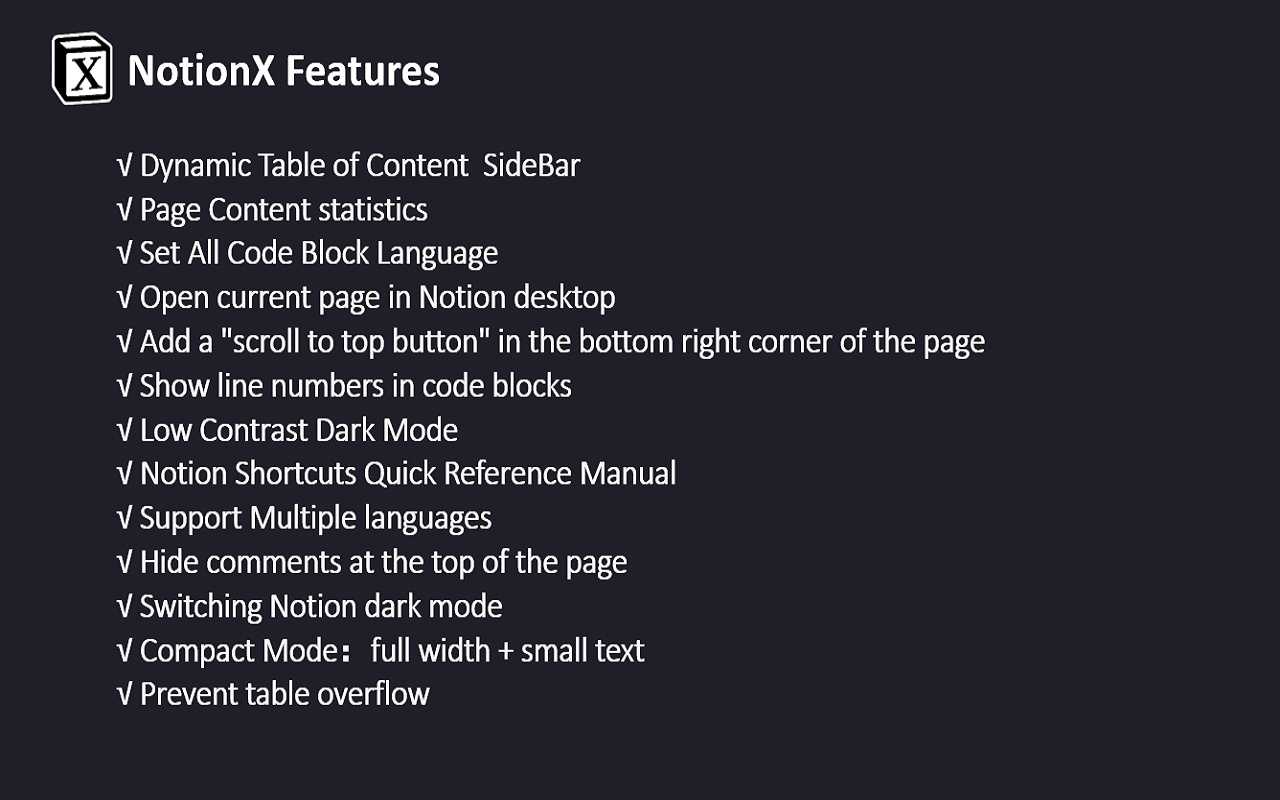 NotionX ( for Notion )截图4