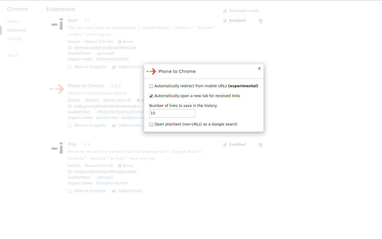 Phone to Chrome截图1