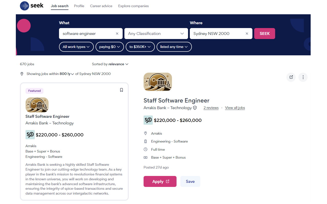 Salary Seeker截图1
