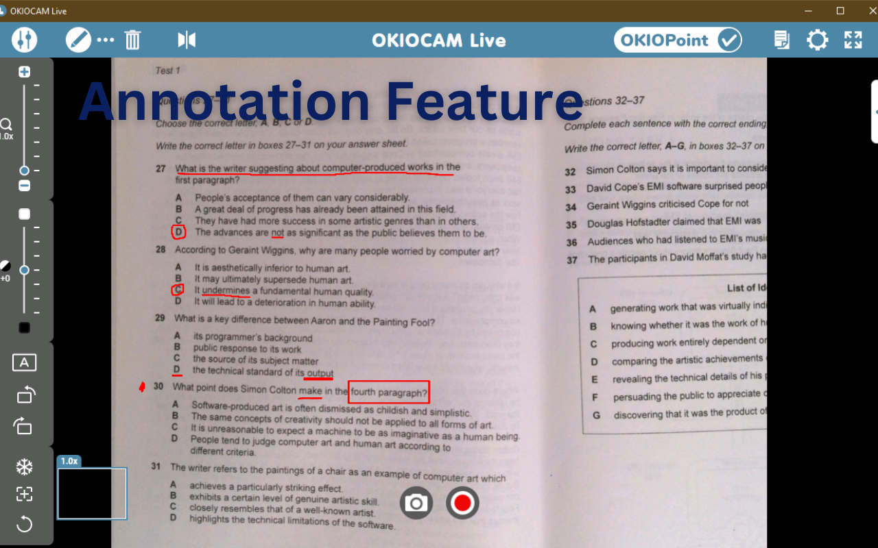 OKIOCAM Live截图2