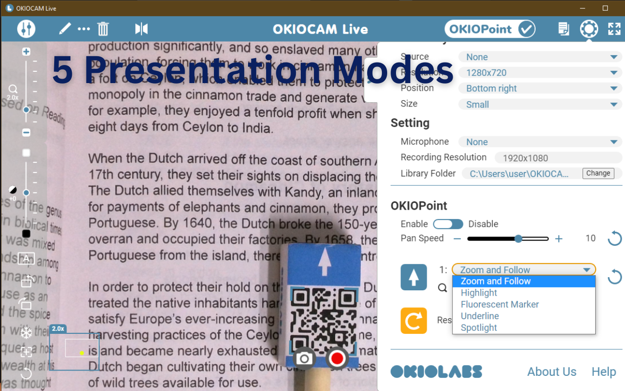 OKIOCAM Live截图3