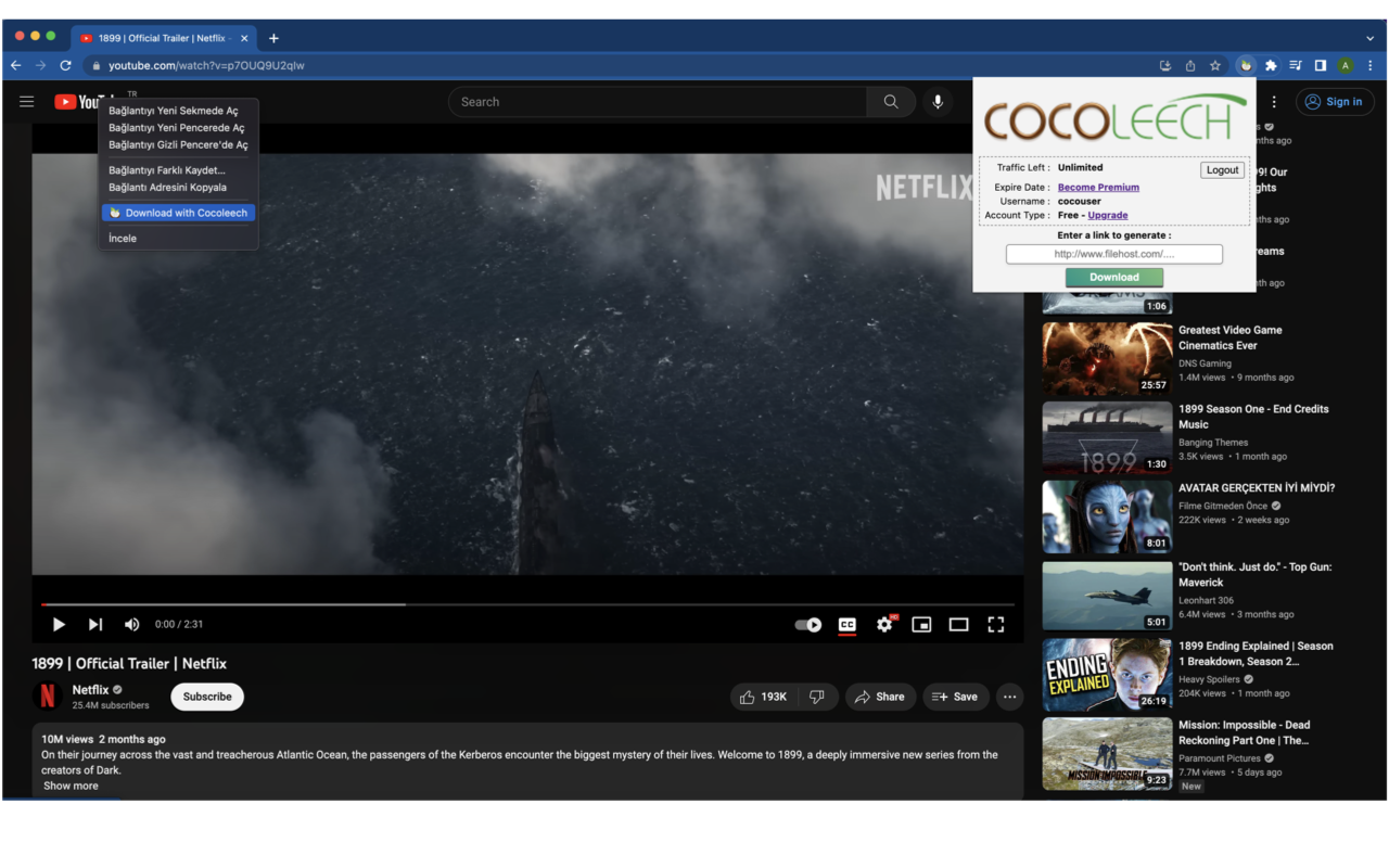 Cocoleech Premium Link Generator截图1