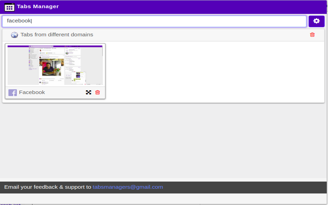 Tabs Manager截图1