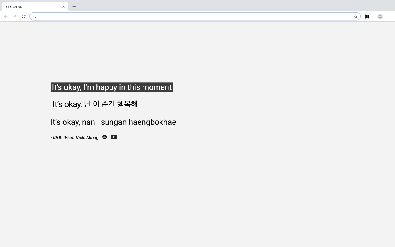 BTS Random Lyrics截图3