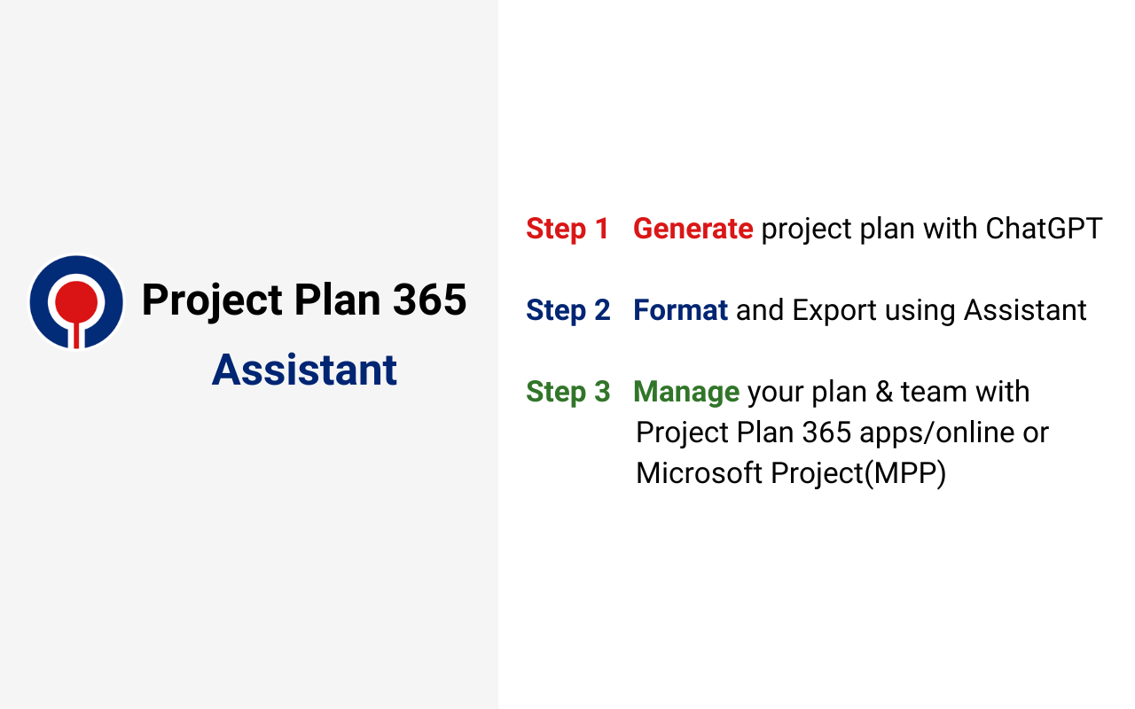 Project Plan 365 Assistant截图1