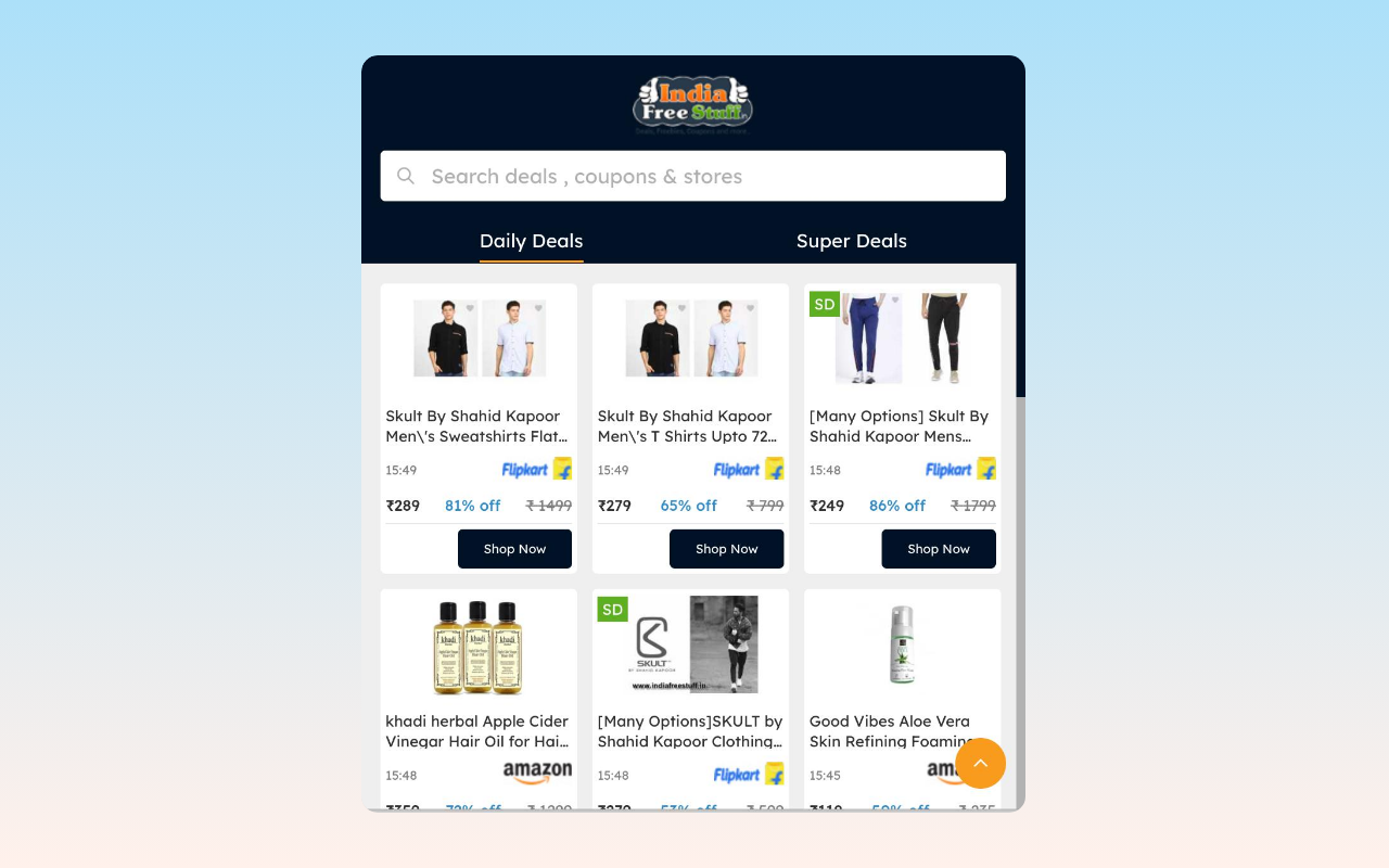 IndiaFreeStuff Deals & Coupons截图3