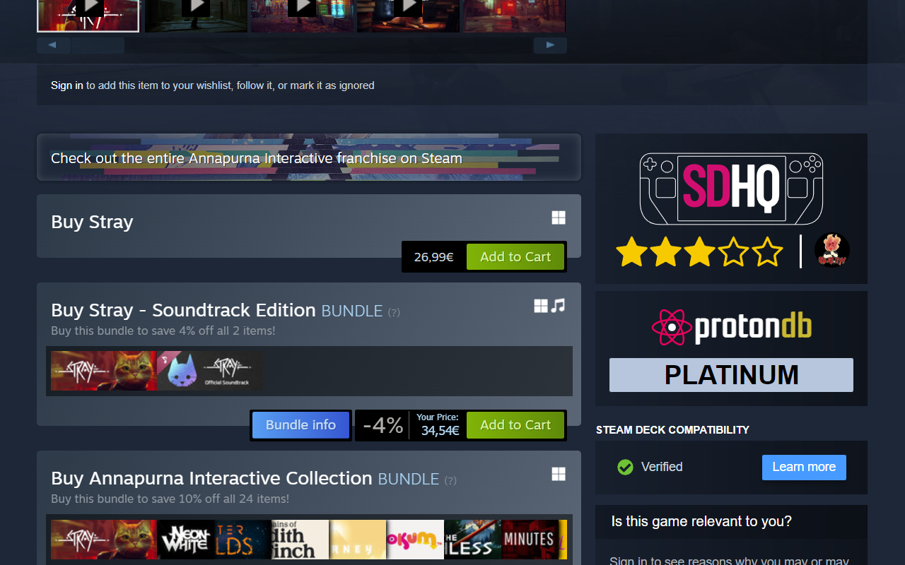 Show Great on Deck on Steam截图1
