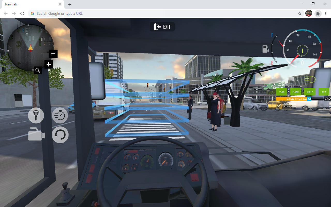 City Bus Driver Car Game截图1