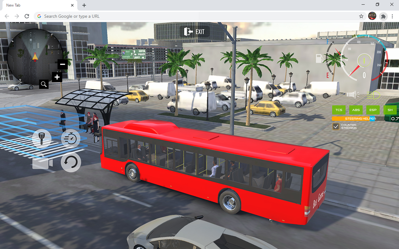 City Bus Driver Car Game截图3