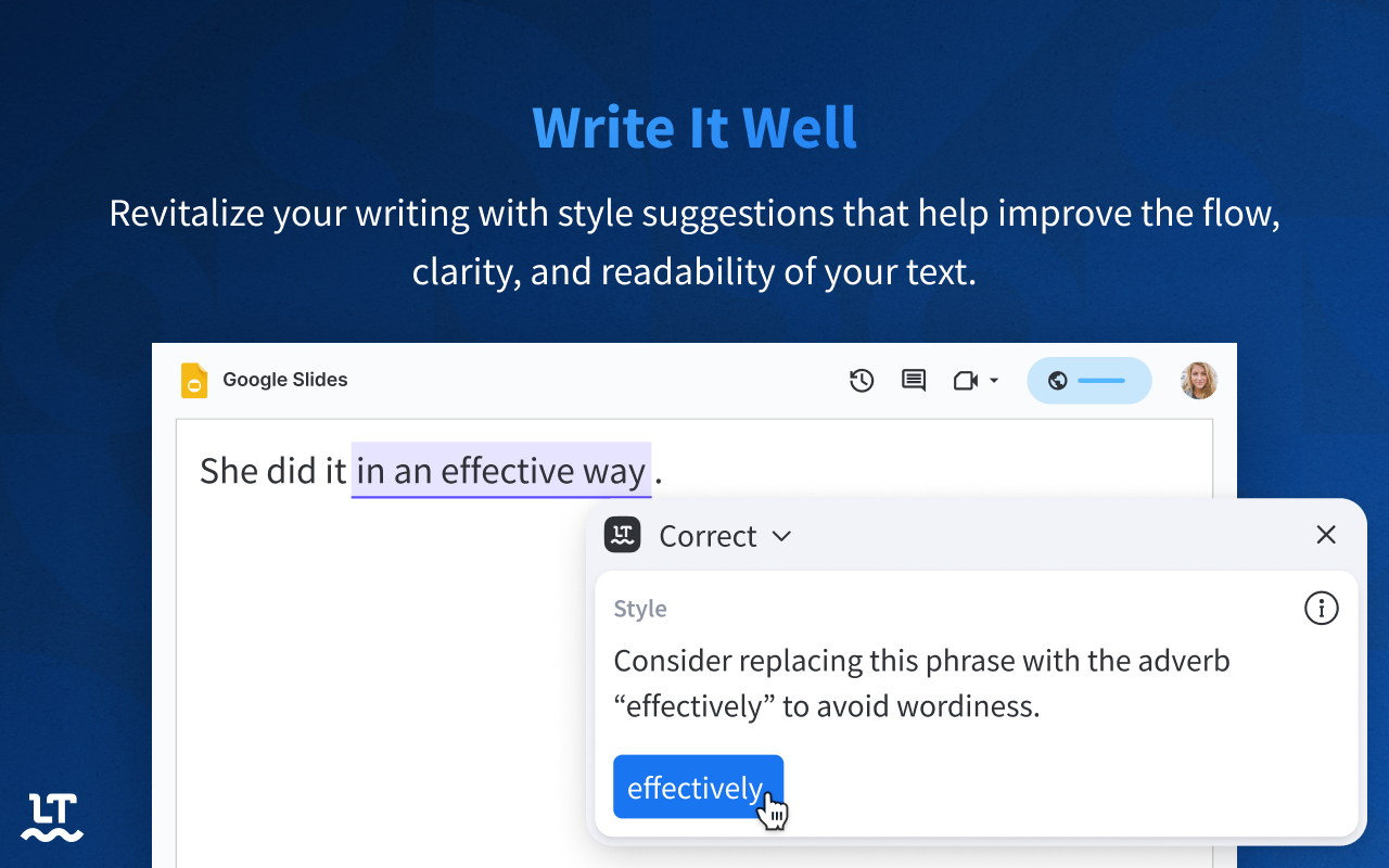 AI Grammar Checker & Paraphraser – LanguageTool截图1