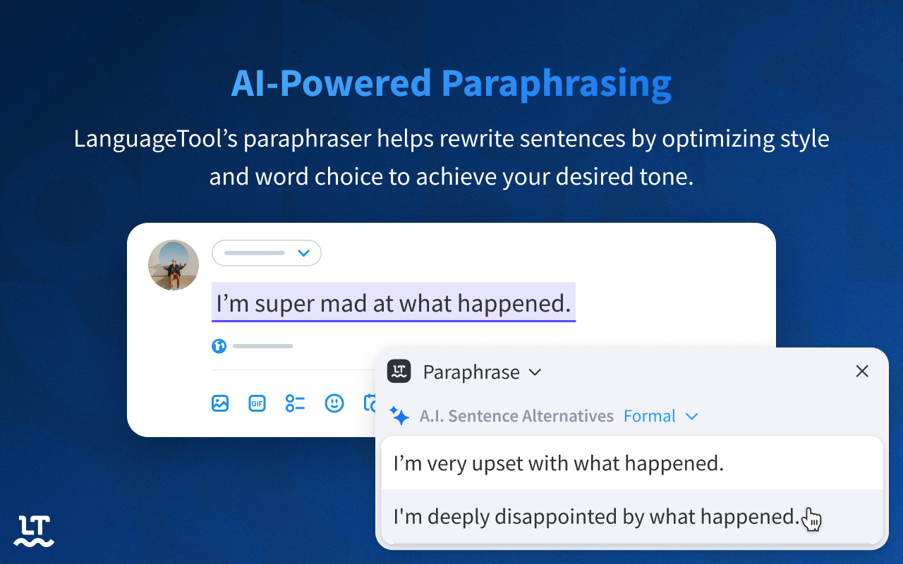 AI Grammar Checker & Paraphraser – LanguageTool截图4