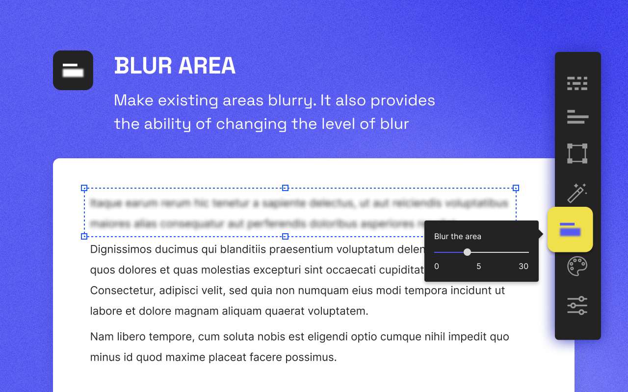 Blur Page截图3