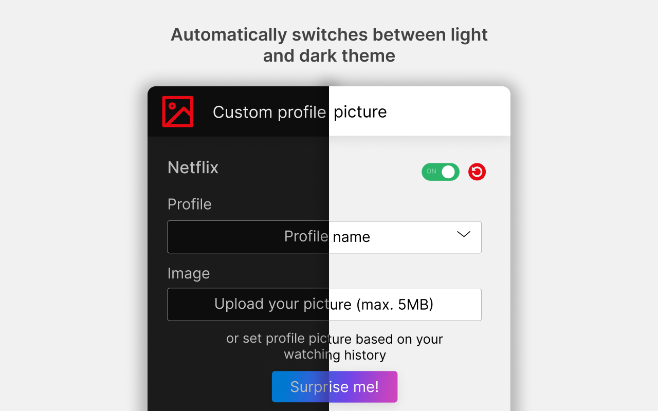 Netflix™的自定义个人资料图片截图2