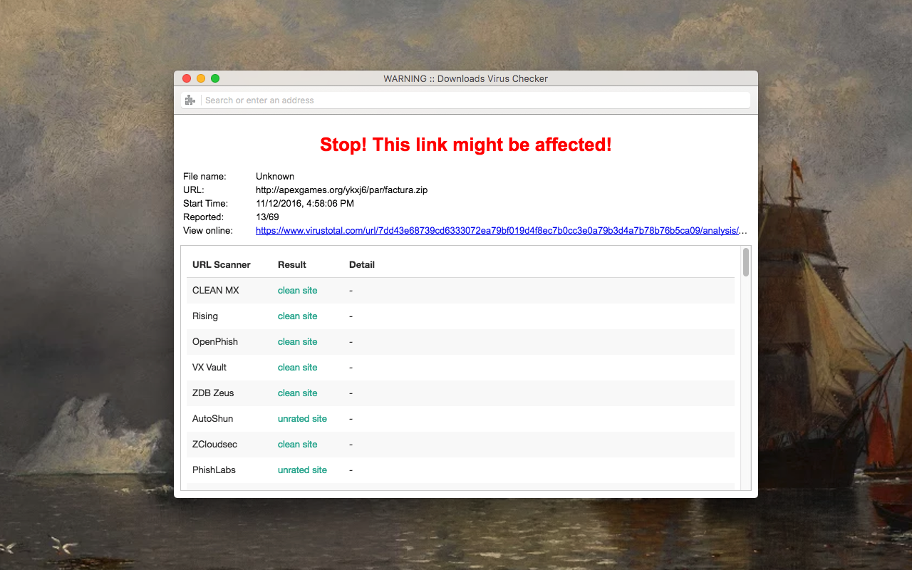 Virus Checker for Downloads截图1