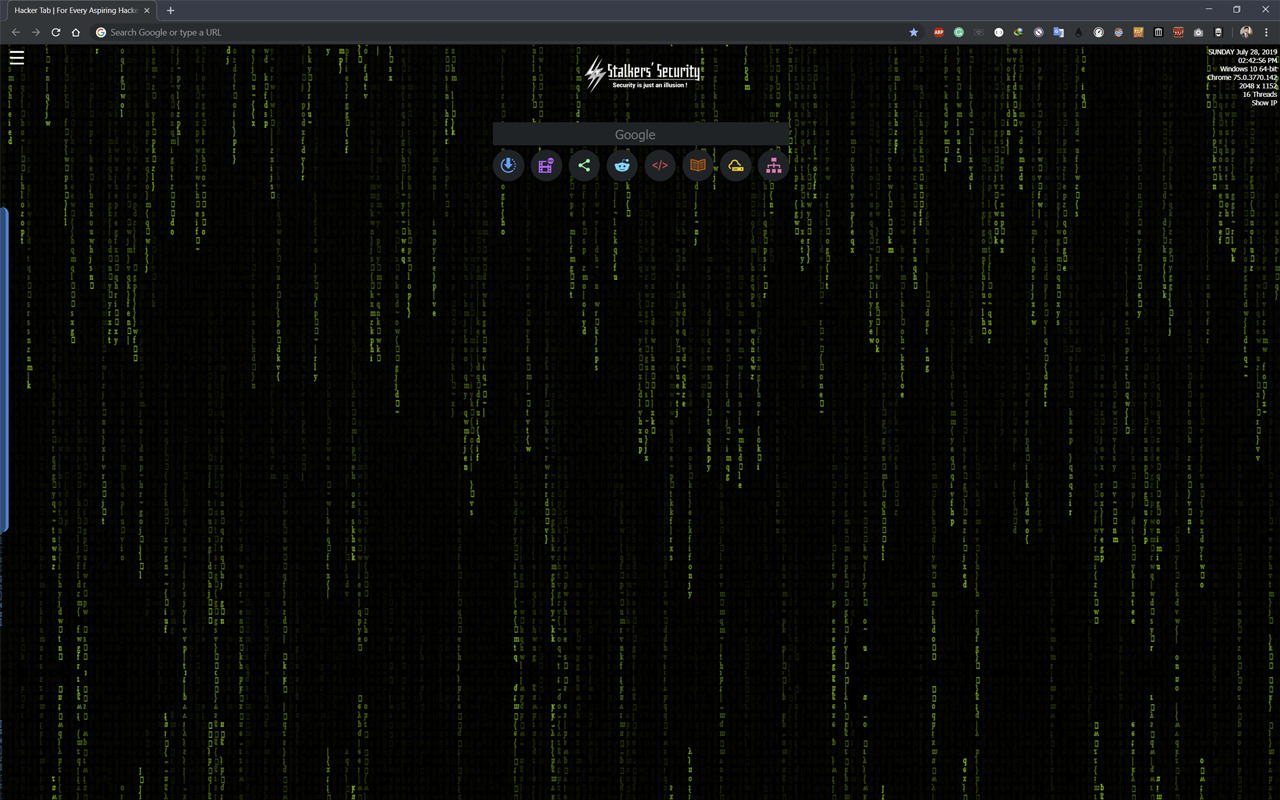 Hacker Tab截图3