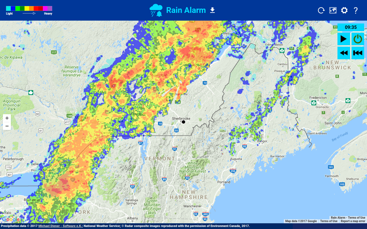 Rain Alarm Extension截图1