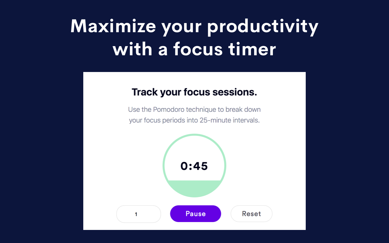 Rofocus: Increase your Focus and Productivity截图1