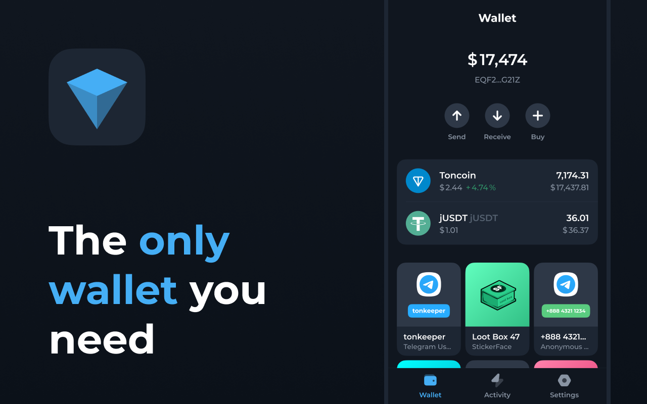 Tonkeeper — wallet for TON截图2